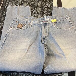Cinch Light Blue Bootcut Jeans